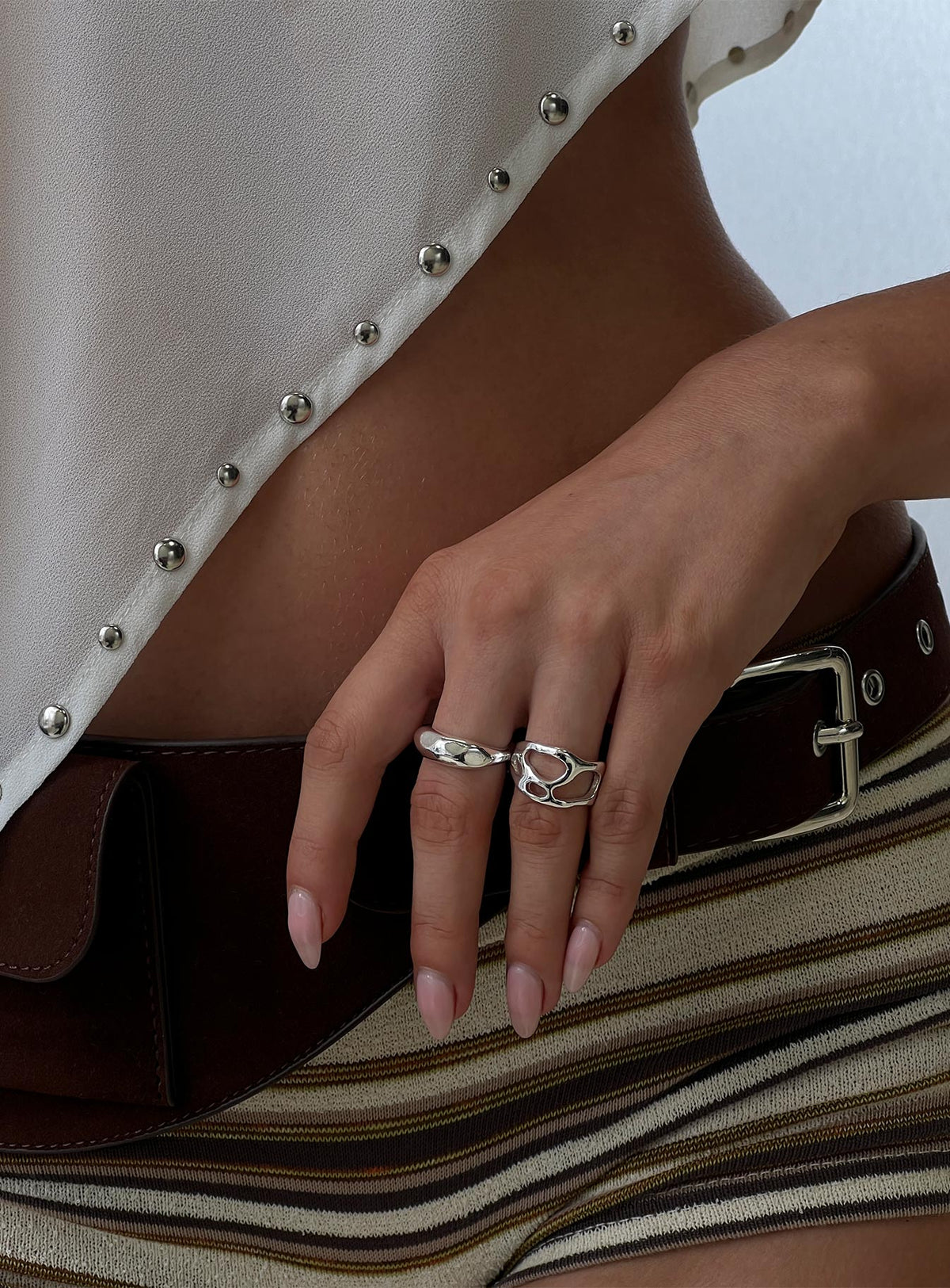 Midnight Rush Ring Pack Silver