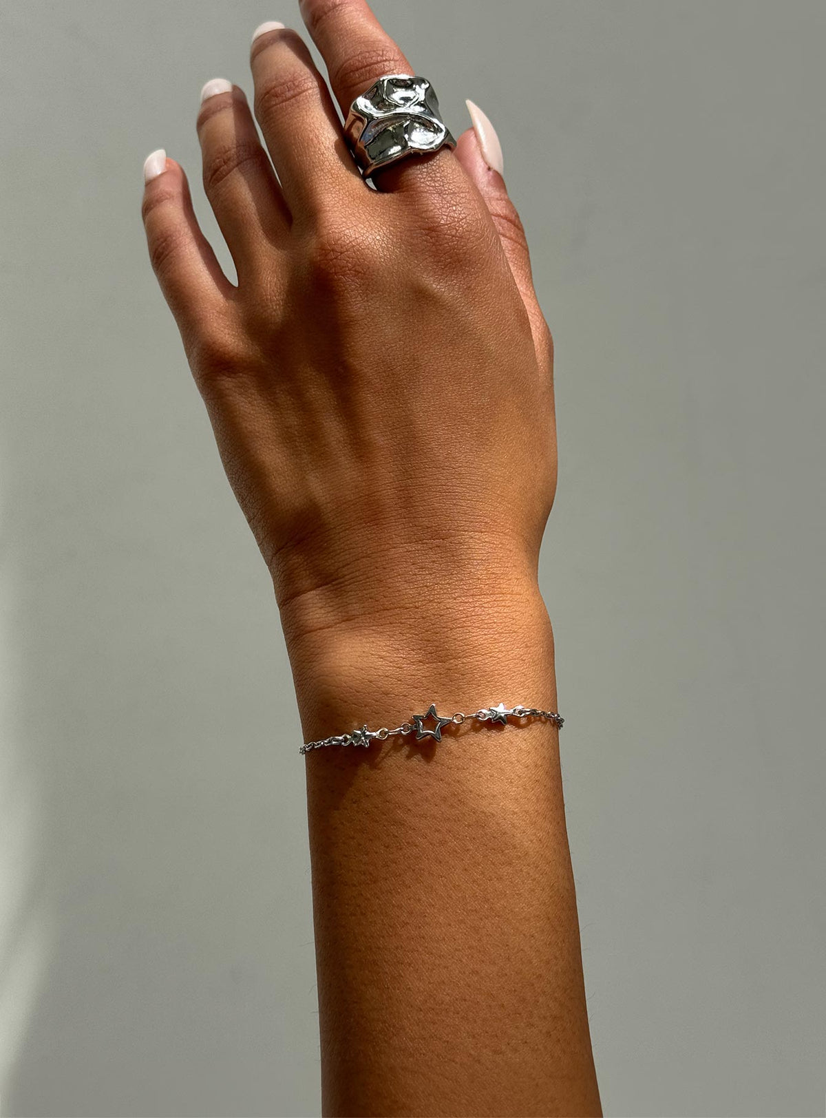 Wild Horizon Stainless Steel Bracelet Silver