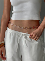 Royal Gleam Belt Gold / Red