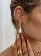 Kai Gold Plated Earrings