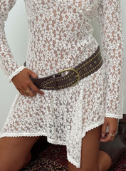 Musgraves Woven Belt Brown