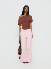 Pedra Wide Leg Pant Pink