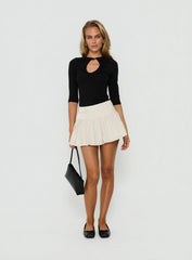 Fairylike Mini Skirt Multi Stripe