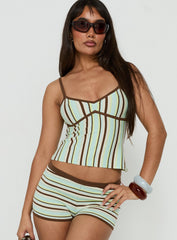 Opala Knit Top Multi Stripe