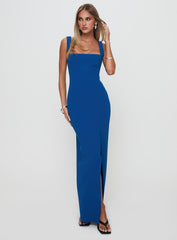 Bombshell Maxi Dress Cobalt