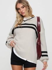 Mystique Knit Sweater Cream