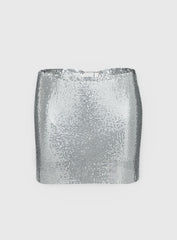 Centre Stage Metallic Sarong Silver