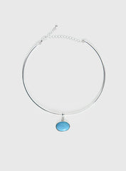 Vanita Necklace Silver / Turquoise