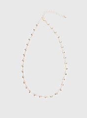 Kinsey Heart Necklace Gold