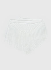 Karlotta Tassel Sarong White
