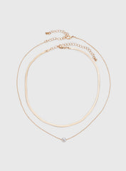 Capriana Necklace Gold