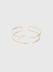 Through The Summer Arm Cuff Gold