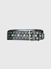 Rhomana Studded Belt Black