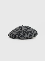 Ettore Beret Leopard