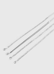 Esmerie Bracelet Set Silver