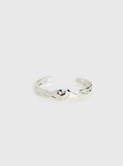 Romma Heart Cuff Silver
