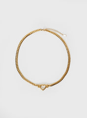 Power To Her Necklace Gold