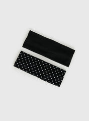 The Juney Headband Pack Black Polka Dot
