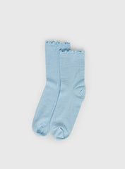 Daania Frill Socks Blue