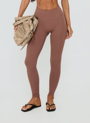 Peak Performance Active Leggings Clay