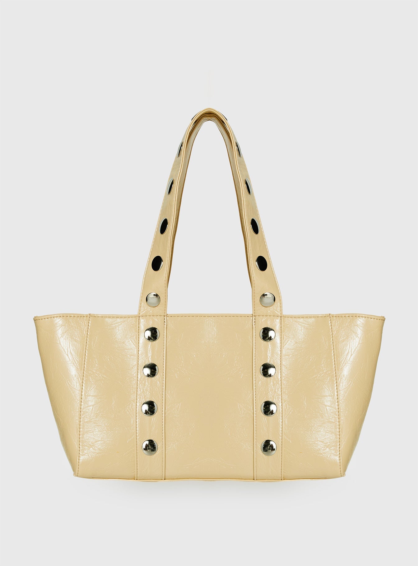 Fever Dreams Eyelet Shoulder Bag Yellow
