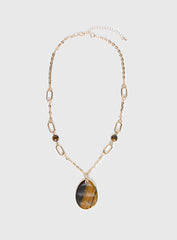 Jazz Club Necklace Gold