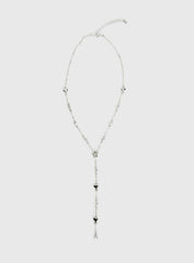 Sairah Y Necklace Silver