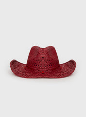 Dominick Cowboy Hat Red