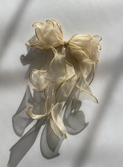 Linney Hair Bow Beige