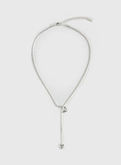 Consideration Necklace Silver