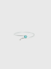 Sascia Arm Cuff Silver / Turquoise