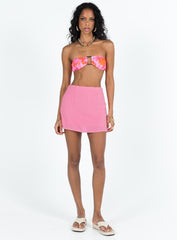 Caraliia Mini Skirt Pink