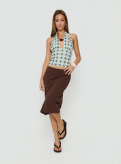 Marden Halter Top Groovy Multi