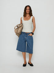 Kolumbia Low Rise Jort Mid Blue Wash