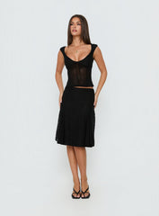 Quani Lace Top Black
