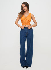 Isolde Top Orange