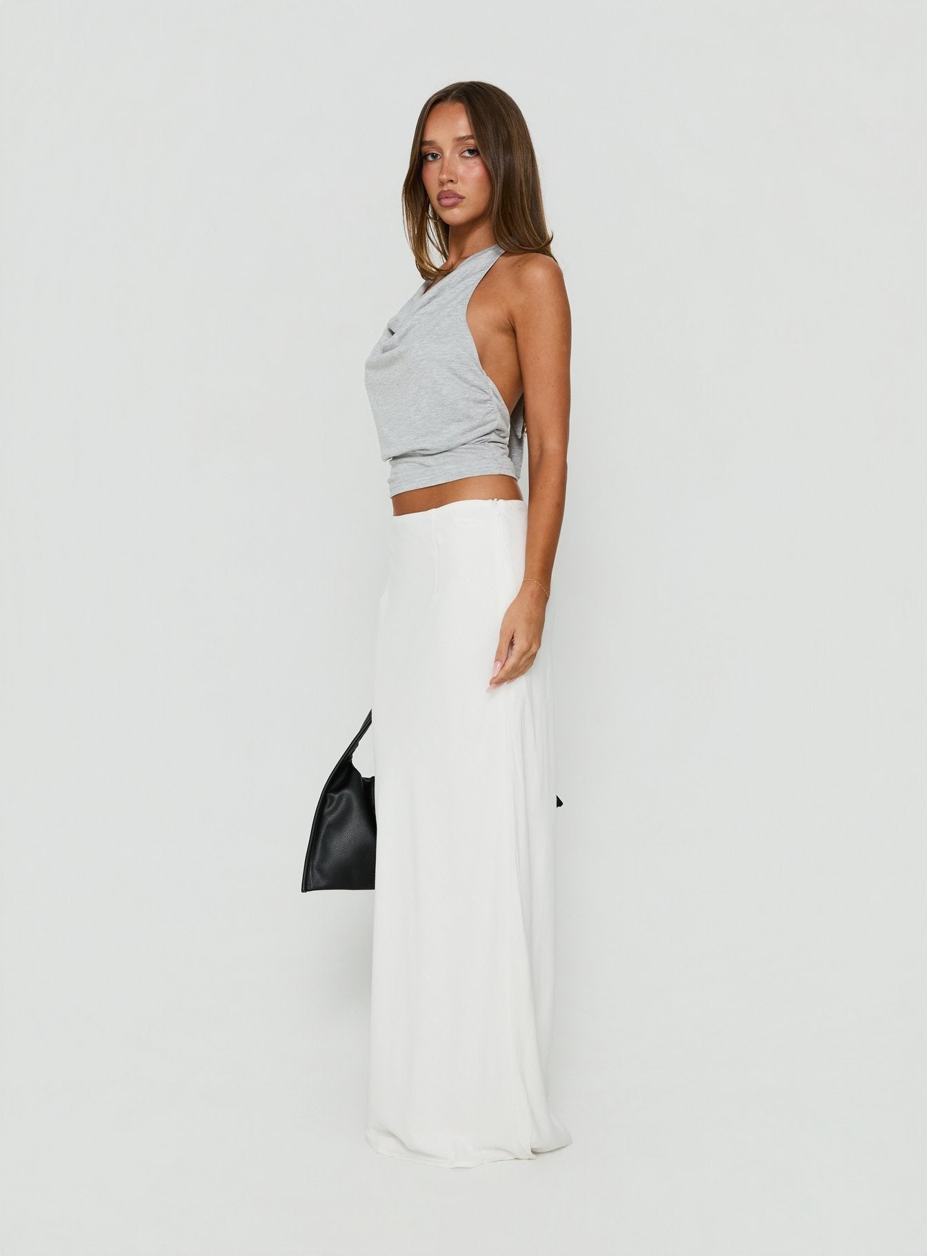 Jodie Maxi Skirt White