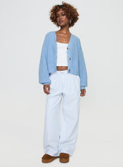 Leskie Cardigan Pale Blue