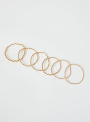 Leiko Bracelet Pack Gold