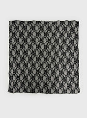 Nellie Hair Scarf Black Lace