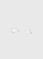 Seris Toe Ring Pack Silver