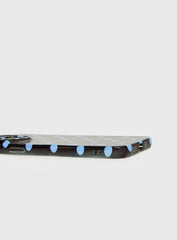 Ferrera iPhone Case Black / Blue Polka