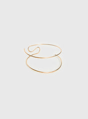 Tamsen Spiral Arm Cuff Gold