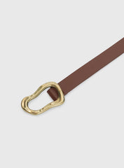 Leto Belt Brown / Gold