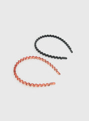 Party Favour Zig Zag Headband Pack Multi