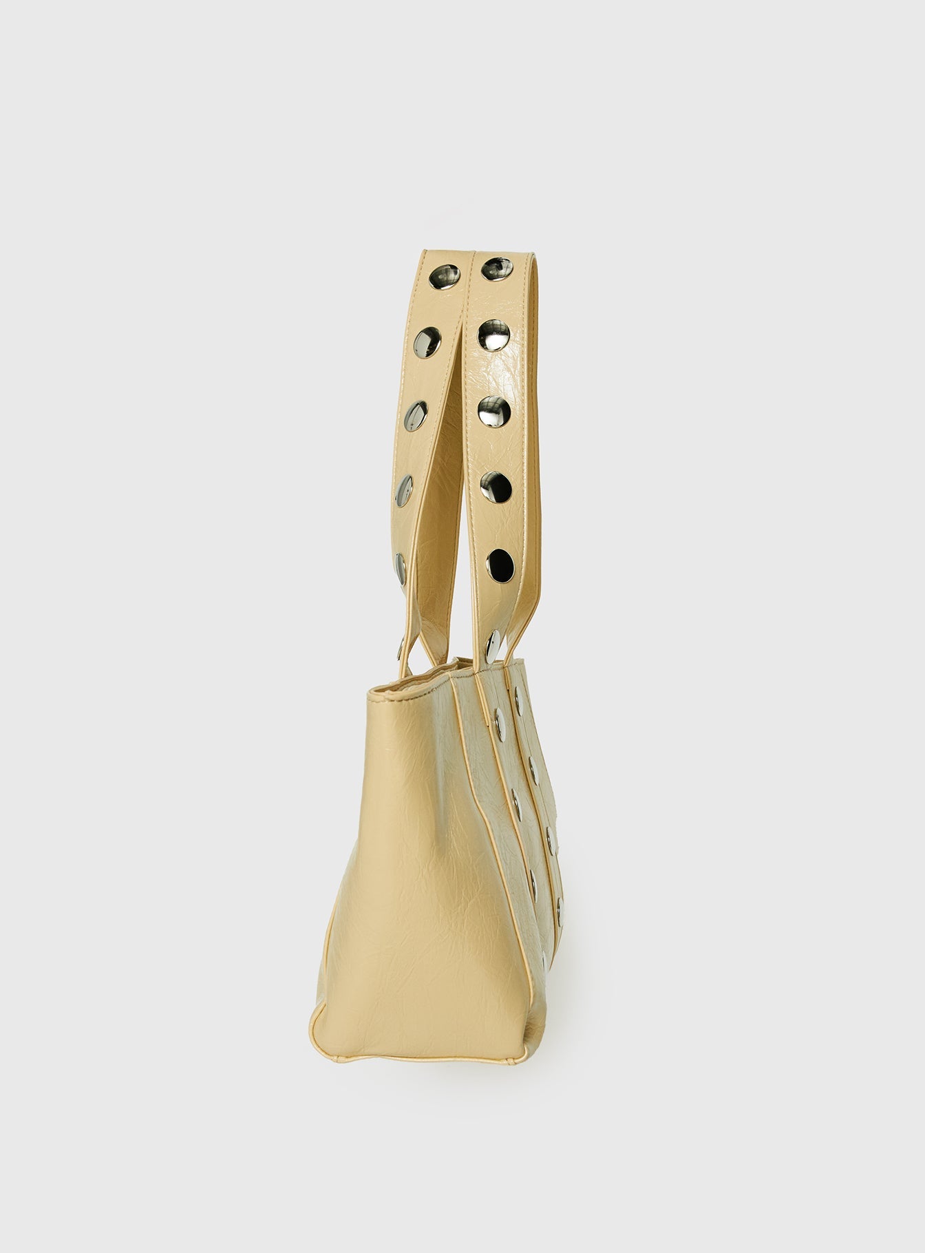 Fever Dreams Eyelet Shoulder Bag Yellow