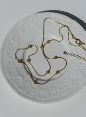 Coltrane Chain Belt Gold