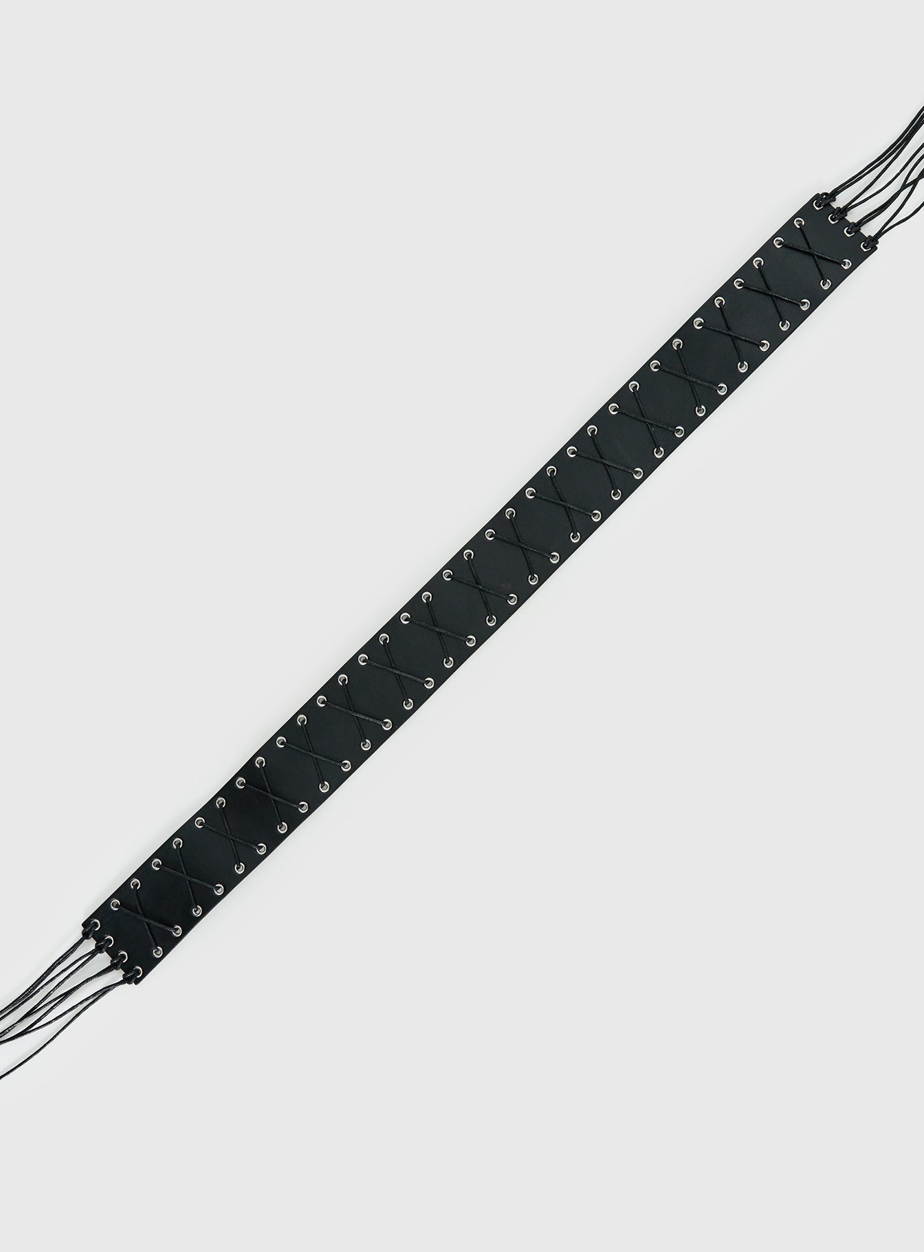 Yeva Tassel Belt Black