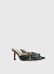 Compelling Pointed Toe Heels Black