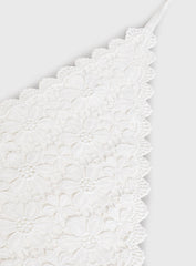 Pinot Lace Hair Scarf White